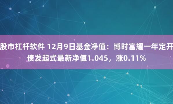 股市杠杆软件 12月9日基金净值：博时富耀一年定开债发起式最新净值1.045，涨0.11%